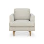 Soma 3 Seater Sofa with Soma Armchair - Sandstorm (Scratch Resistant) - 11