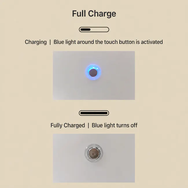 Charlotte LED Table Lamp - Oat Beige - 7