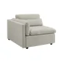 Liam Left Arm Unit - Ivory (Fabric) - 7
