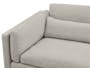 Liam 4 Seater Sofa with Ottoman - Ivory - 28