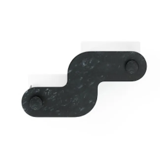 Nami Adhesive Bin Set of 2 - Ocean Black - 5