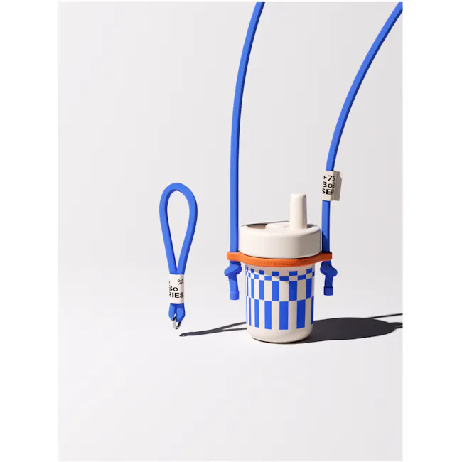 CHAKOLAB BOBO Thermal Cup 450ml - Blue/White - 16 - 30% off, reusable cups, eco-friendly, travel essentials, water bottles