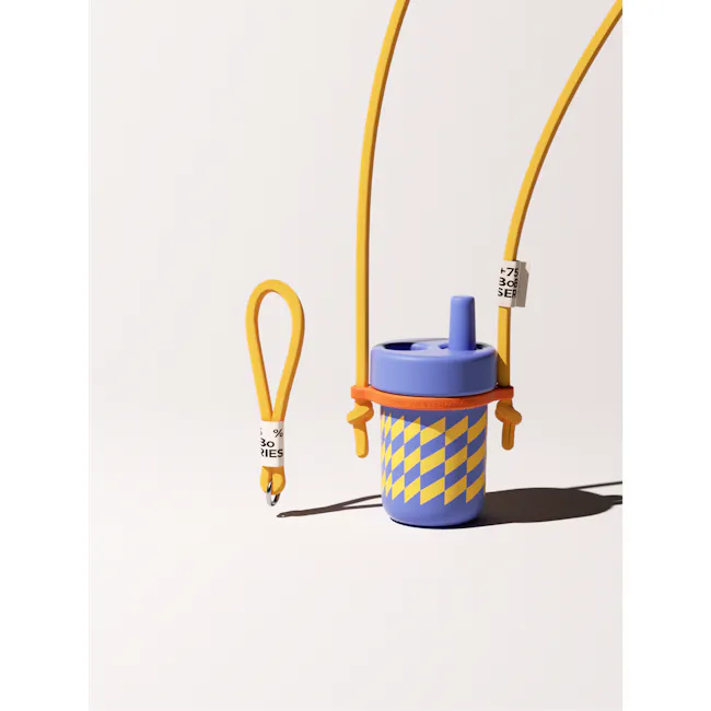 CHAKOLAB BOBO Thermal Cup 450ml - Blue/White - 13 - 30% off, 30 days, 30 days left