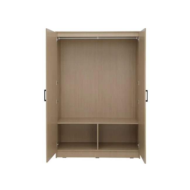 Fince 2 Door Wardrobe 1.2m - Oak - 2