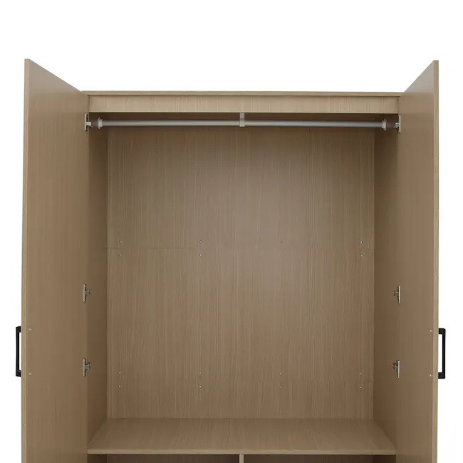 Fince 2 Door Wardrobe 1.2m - Oak - 7