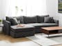 Ashley L-Shaped Lounge Sofa - Granite - 1