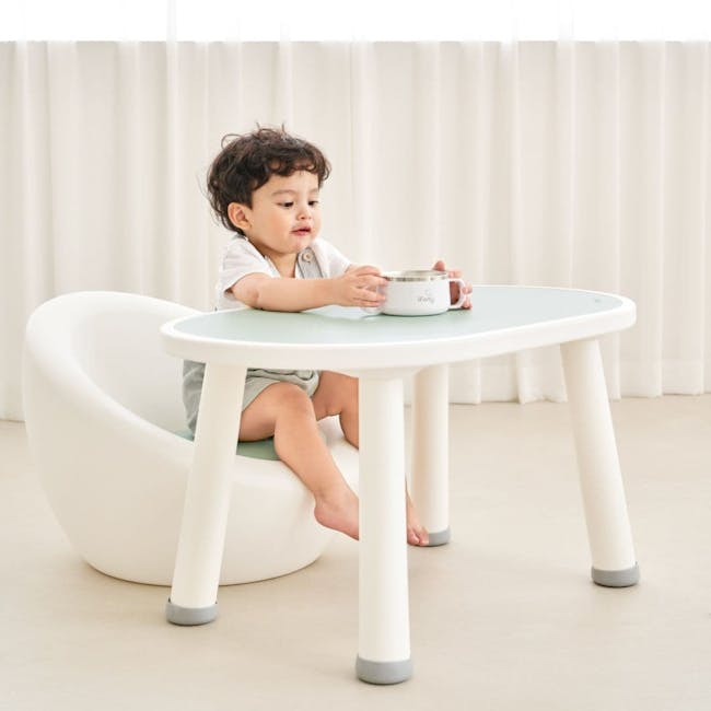IFAM Easy Toddler Sofa - White, Grey - 2