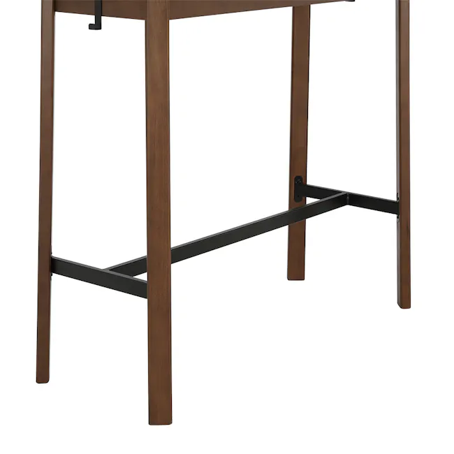 Doppi Bar Table 1.2m - Walnut - 6
