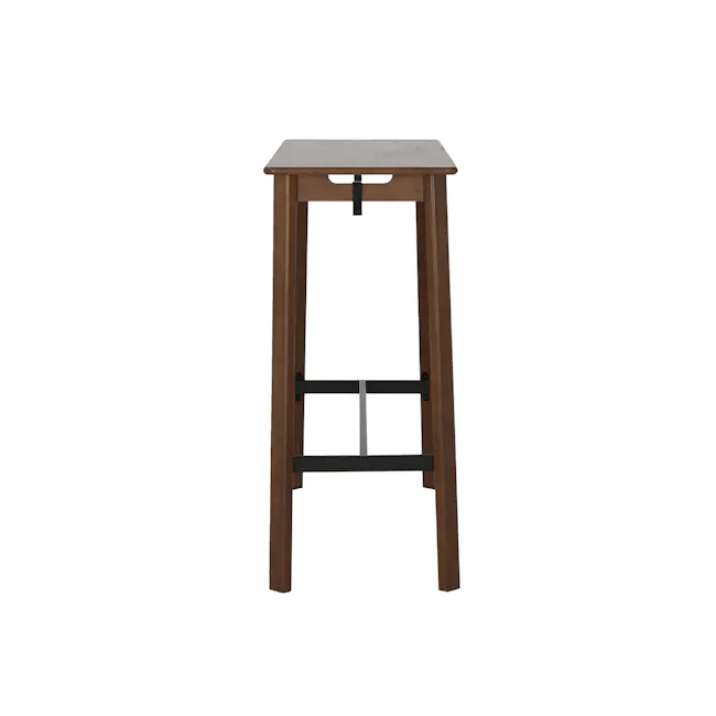 Doppi Bar Table 1.2m - Walnut - 3
