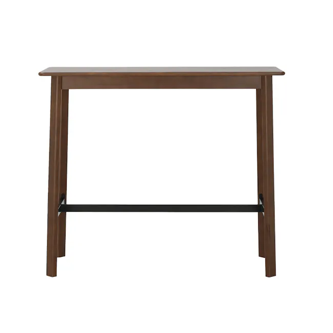 Doppi Bar Table 1.2m - Walnut - 2