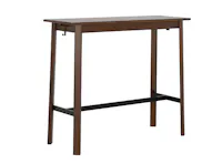 Doppi Bar Table 1.2m - Walnut