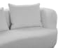 Holly 3 Seater Swivel Sofa - Grey - 6