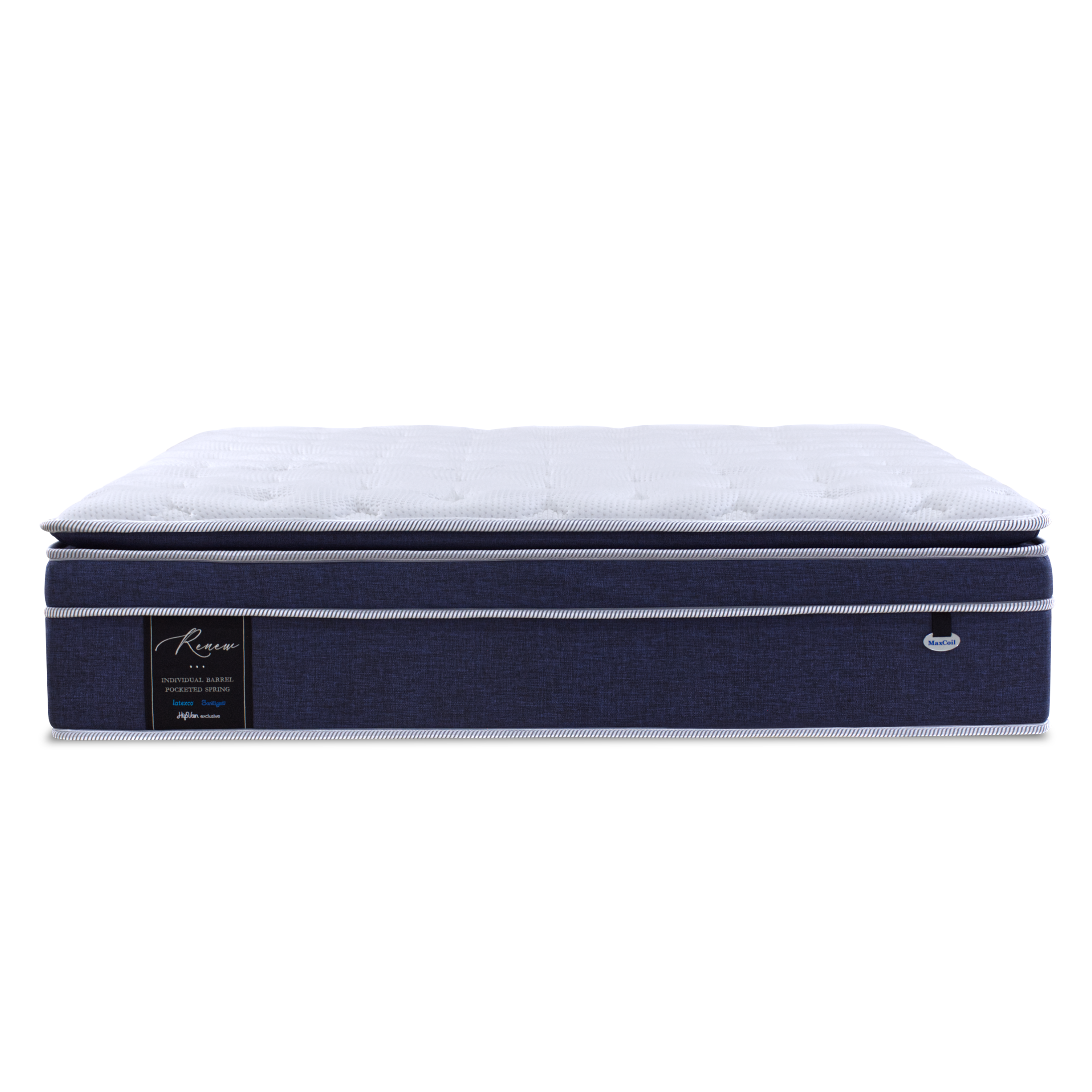 MaxCoil RENEW 35.5cm Mattress - Medium Soft (4 Sizes) *HipVan Exclusive!*