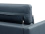 (As-is) Renzo 3 Seater Sofa with Adjustable Headrest - Medium Blue (Faux Leather) - 16