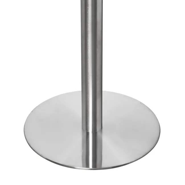 Somme Round Dining Table 0.6m (Stainless Steel) - 8