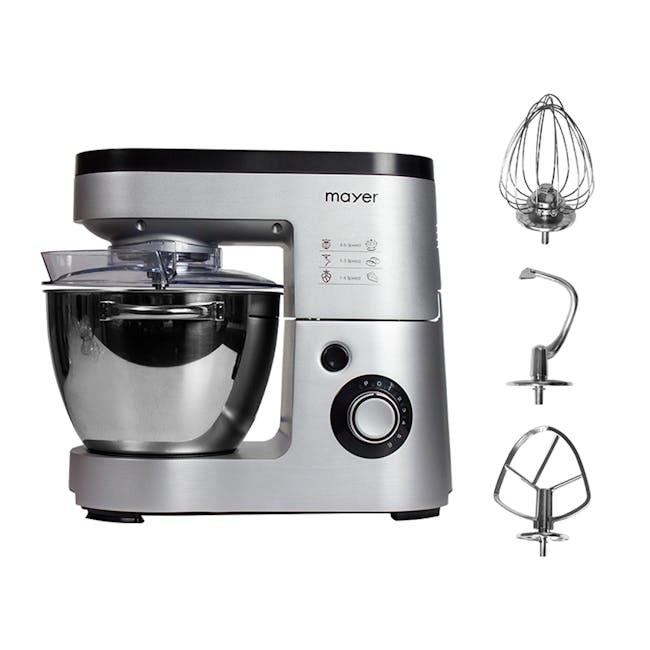 Mayer 5.5L Stand Mixer MMSM101-Silver - 10