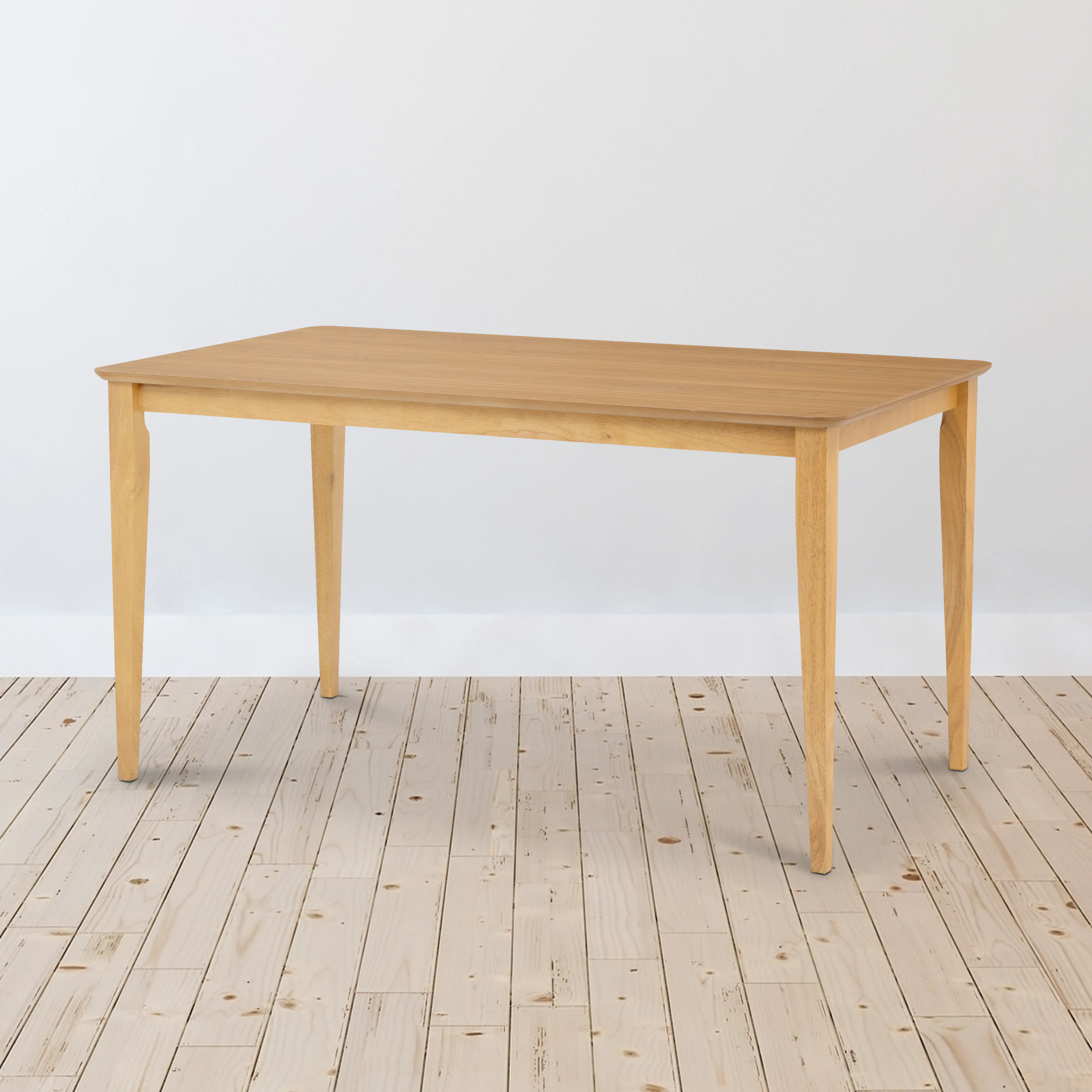 (As-is) Charmant Dining Table 1.4m - Natural - 2 - 18