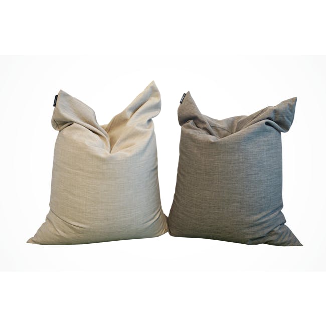 Vesuvius Bean Bag - Sandstone (2 sizes) - 8