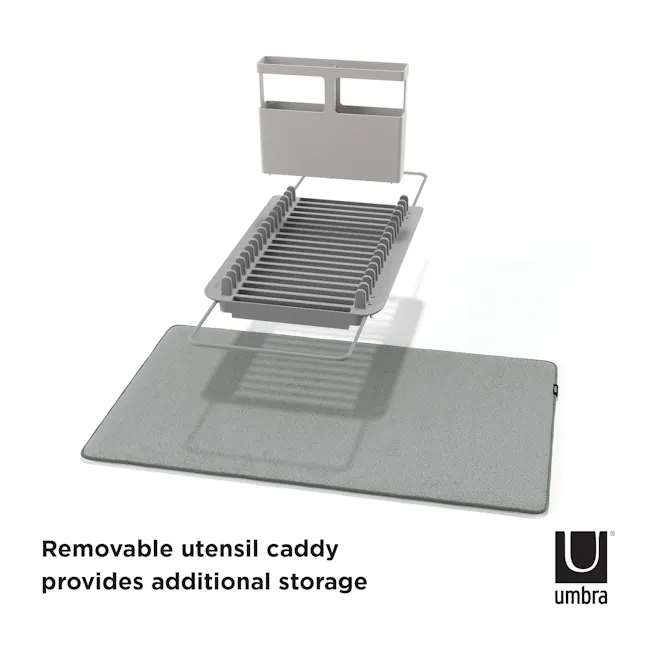Udry Over-the-sink Drying Mat - Charcoal - 5