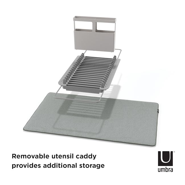 Udry Over-the-sink Drying Mat - Charcoal - 4