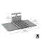 Udry Over-the-sink Drying Mat - Charcoal - 7