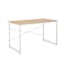 Isaac Working Table 1.2m - Natural, White