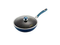 HAPPYCALL Classic Titanium IH Wok Pan With Glass Lid - 28cm