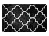 Lattice Floor Mat - Black