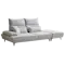 Cornell 3 Seater Adjustable Sofa - Grey (Pet Friendly)