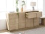 Catania 6 Drawer Chest 1.55m with Catania Wall Mirror - 1