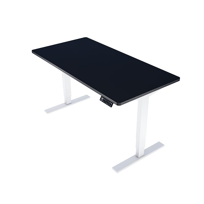 K3 Adjustable Table - White frame, Black MFC (2 Sizes) - 1