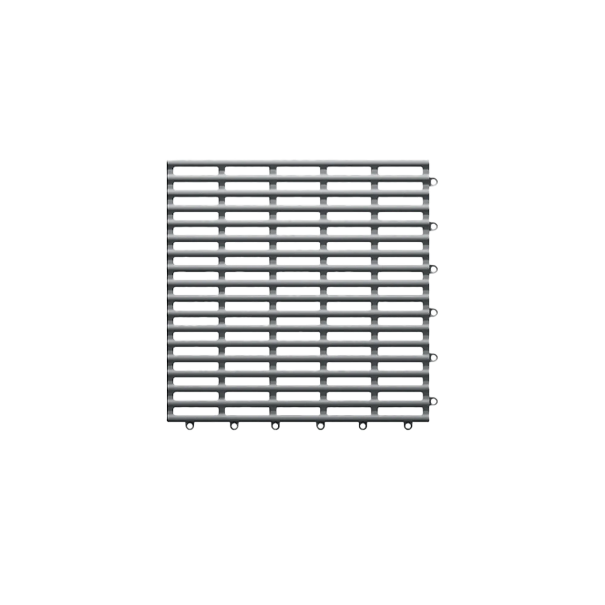 ESSENTIALS Bathroom Modular Non-Slip Mat - Grey
