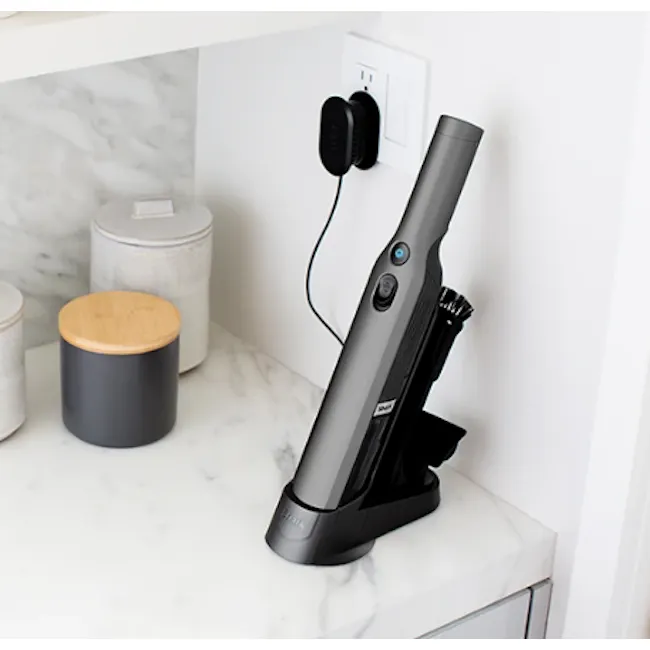Shark Cordfree Handheld Vacuum - Grey - 3 - smartphone charging station, wireless charging pad, modern kitchen counter
