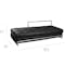 Edith Daybed - Black (Genuine Leather) - 9