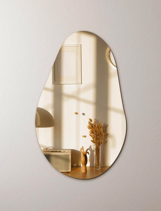 Kane Frameless Mirror 60 x 105 cm - Teardrop - 2