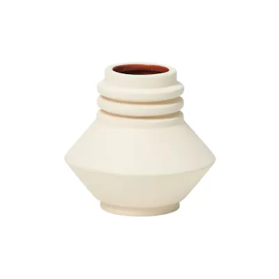 Strata Vase Mini - Cream