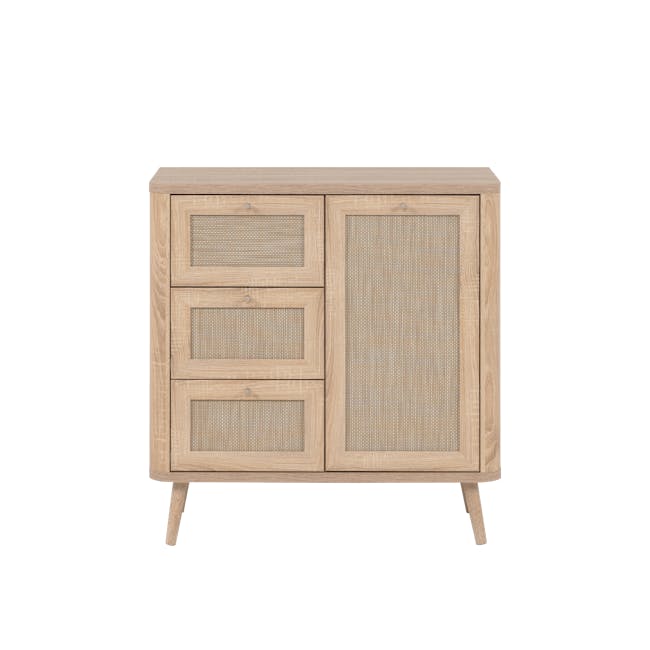 Caine Cabinet 0.8m - Natural - 0