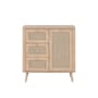 Caine Cabinet 0.8m - Natural - 0
