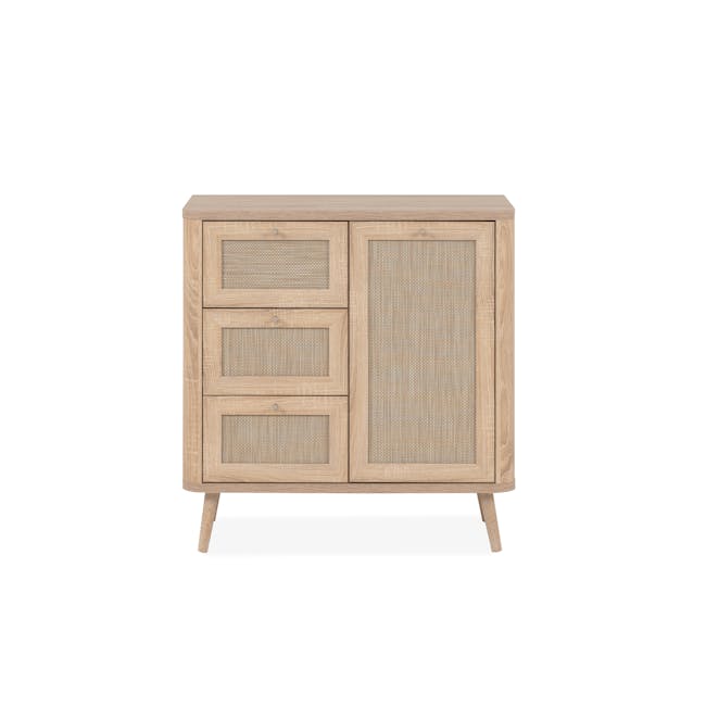 Caine Cabinet 0.8m - Natural - 6
