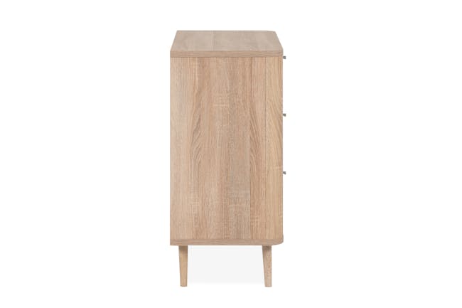 Caine Cabinet 0.8m - Natural - 10