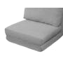 Jesse Floor Sofa Bed - Siberian Grey - 9