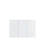Fikk 3 Door Cabinet - White - 0