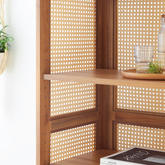 Belig Rattan 3-Tier Bookshelf - 15