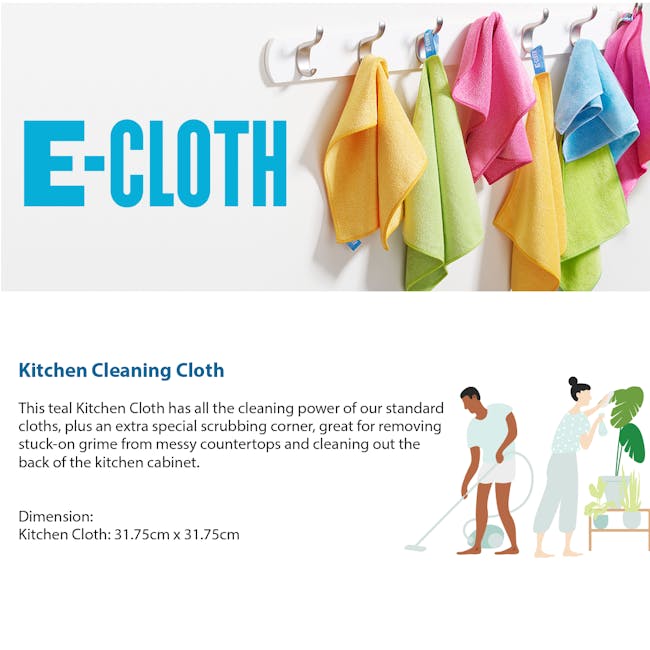 e-cloth Kitchen Eco Cleaning Cloth - 2