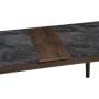 Finna Extendable Dining Table 1.2m-1.5m - Cocoa, Grey Marble (Smart Top™) - 15