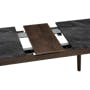 Finna Extendable Dining Table 1.2m-1.5m - Cocoa, Grey Marble (Smart Top™) - 25