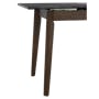 Finna Extendable Dining Table 1.2m-1.5m - Cocoa, Grey Marble (Smart Top™) - 27