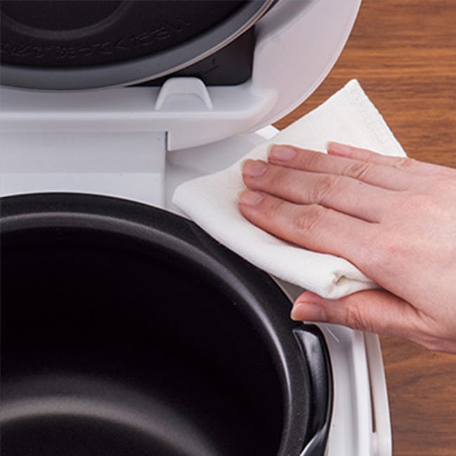 Tiger Induction Heating Rice Cooker 0.54L (Stain White) - 4