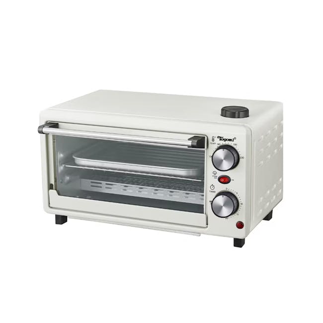 TOYOMI 12L Classic Toast & Steam Oven TO 1230ST - Matte White - 0