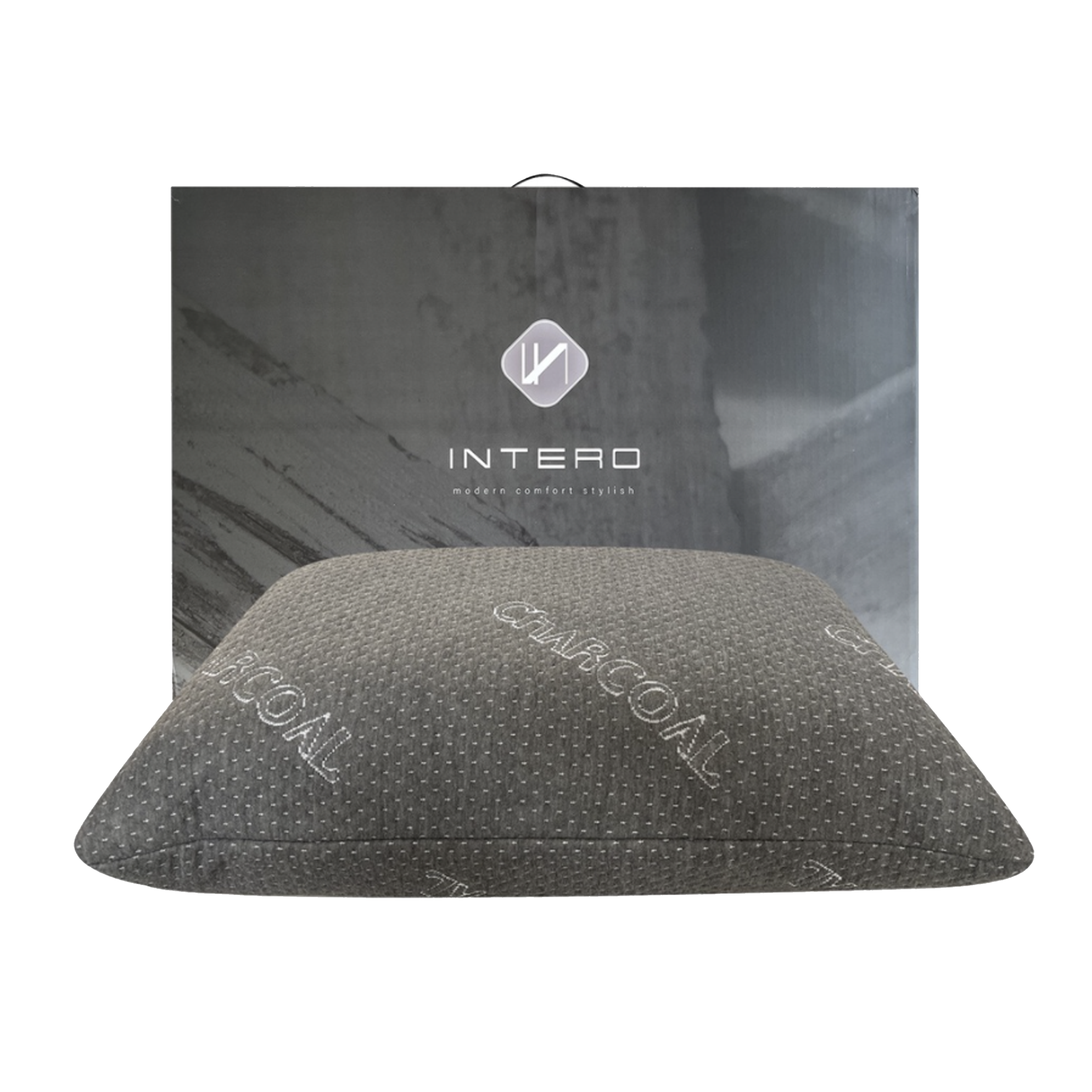 Intero Charcoal Sensation Memory Foam Pillow